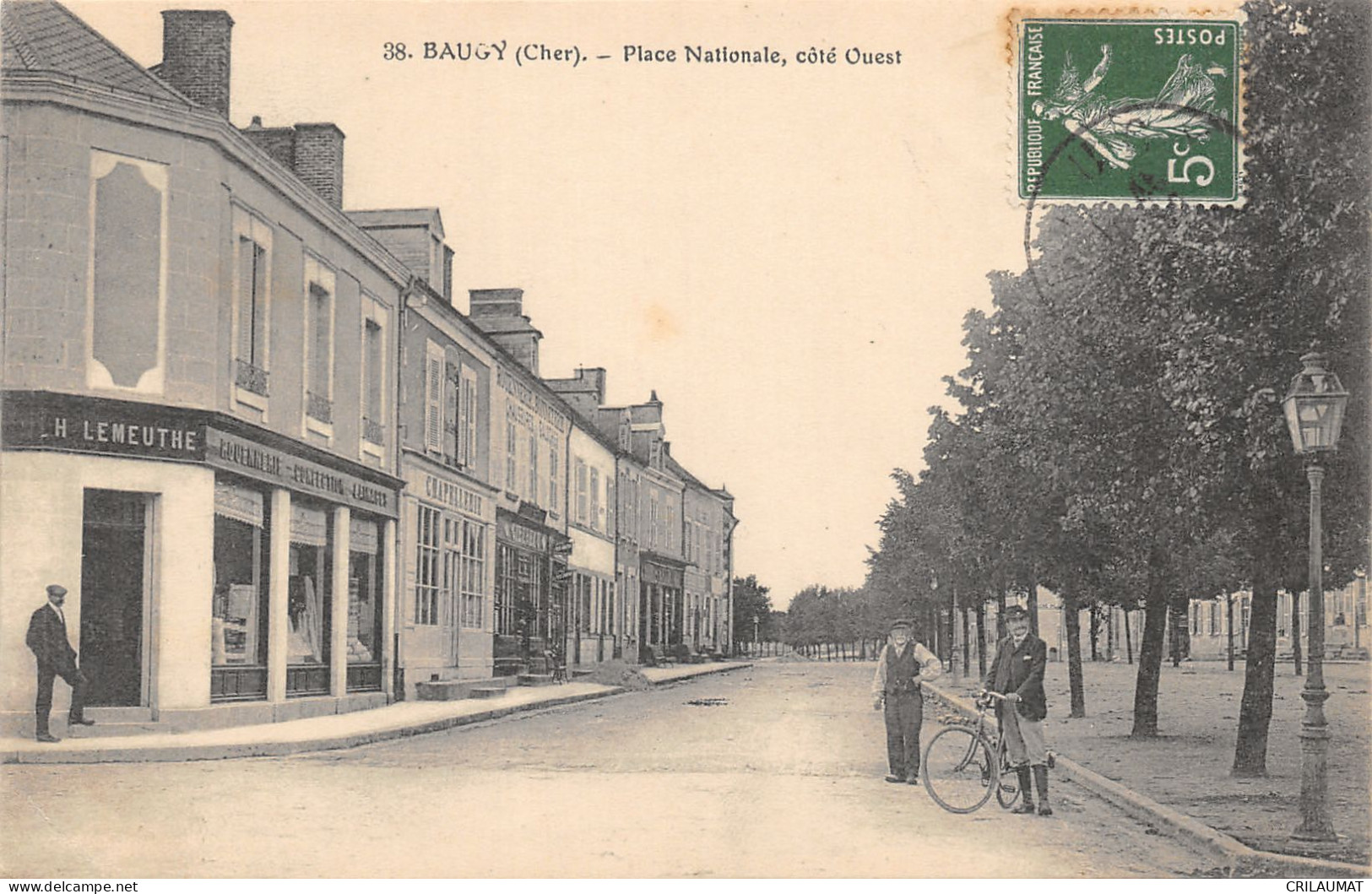 18-BAUGY-PLACE NATIONALE-N 6010-A/0341 - Baugy