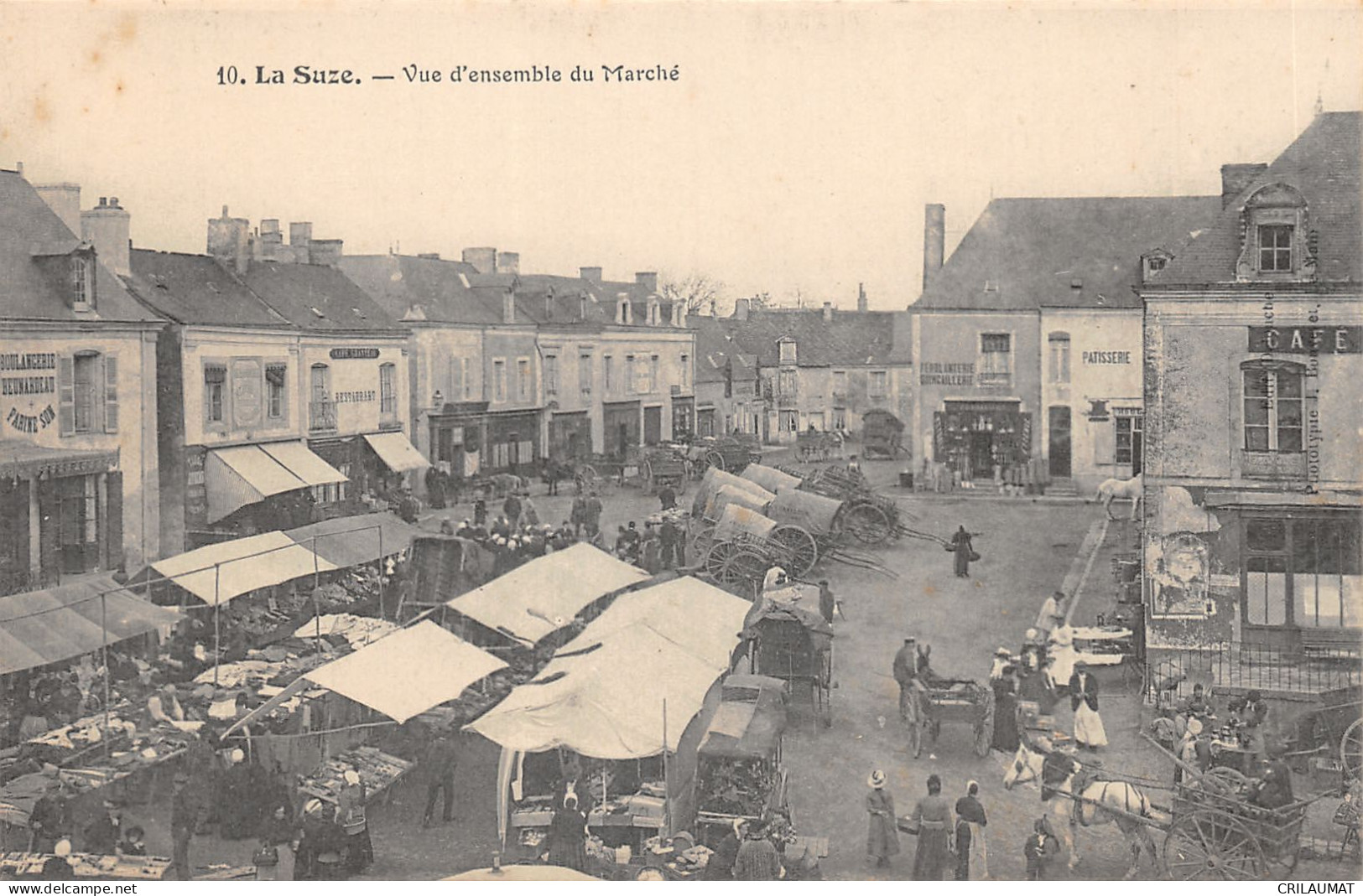 72-LA SUZE-JOUR DE MARCHE-N 6010-A/0107 - La Suze Sur Sarthe