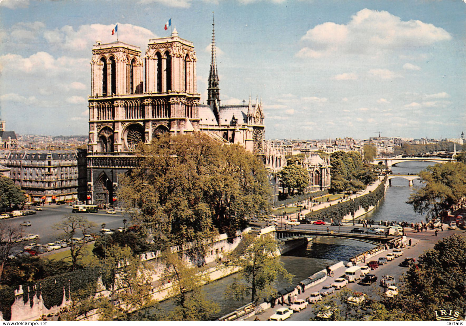 75-PARIS NOTRE DAME-N°3747-A/0277 - Notre Dame De Paris