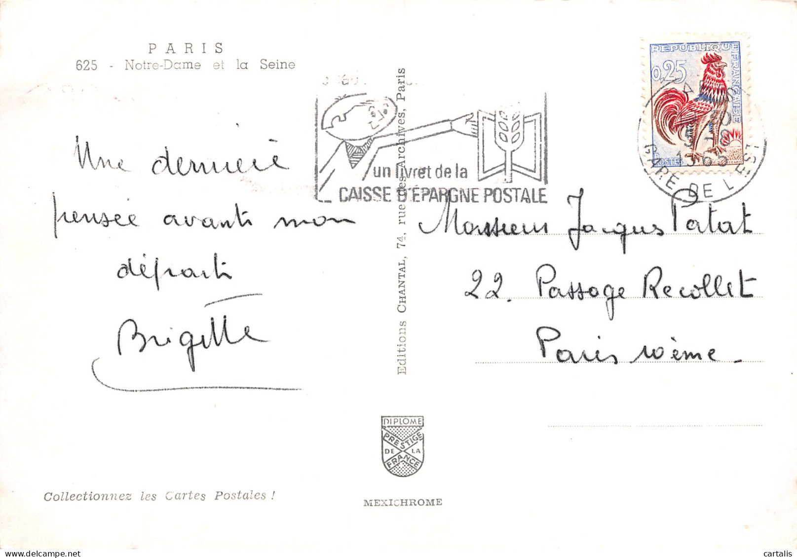 75-PARIS NOTRE DAME-N°3747-A/0277 - Notre Dame De Paris