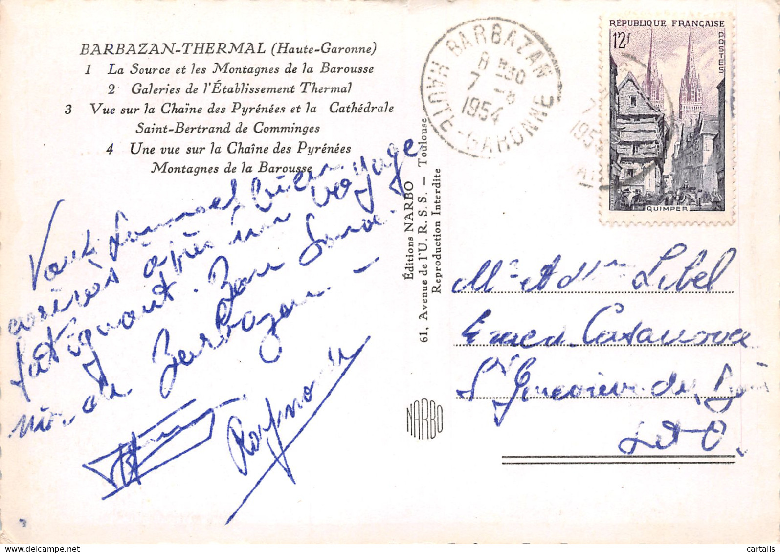 31-BARBAZAN THERMAL-N°3747-A/0089 - Barbazan