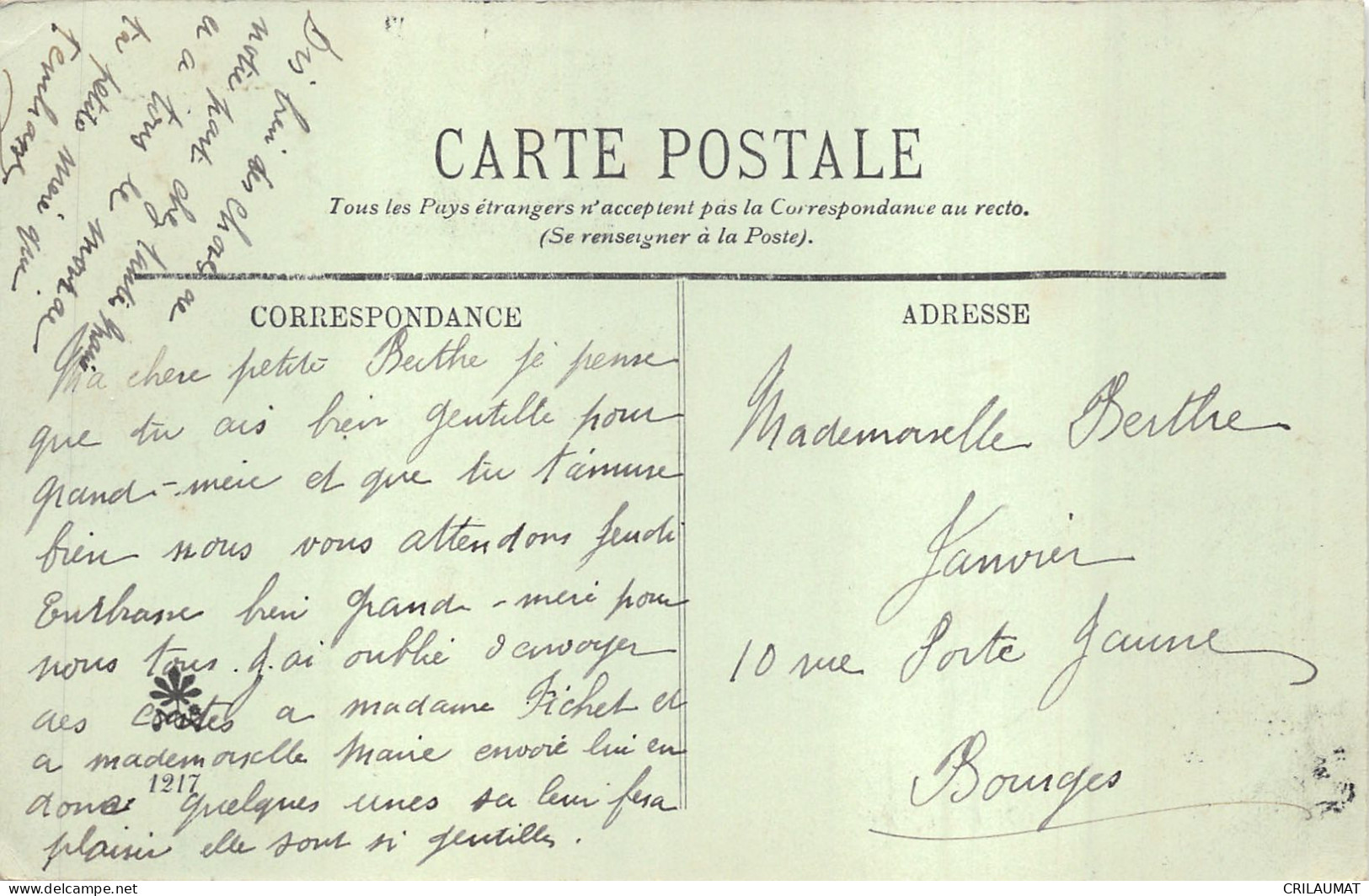 45-ORLEANS-CRUE DE LA LOIRE 1907-BARQUE RUE DES CHARRETIERS-N 6010-F/0053 - Orleans