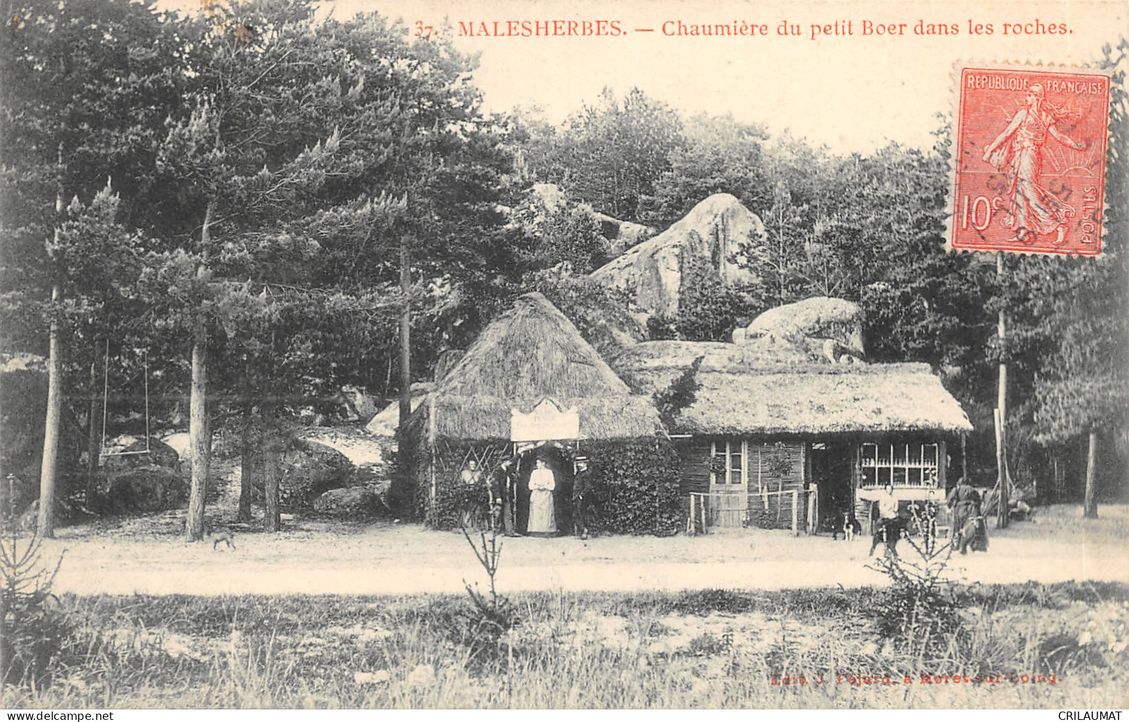 45-MALESHERBES-CHAUMIERE DU PETIT BOER-N 6010-E/0365 - Malesherbes