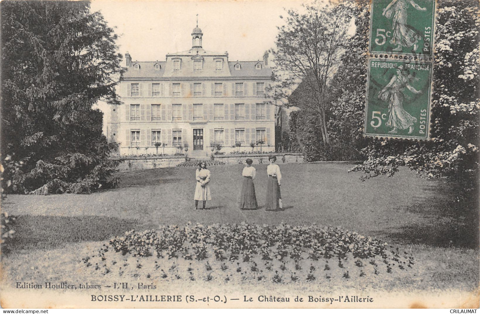 95-BOISSY L AILLERIE-CHATEAU DE BOISSY L AILLERIE-N 6010-E/0261 - Boissy-l'Aillerie