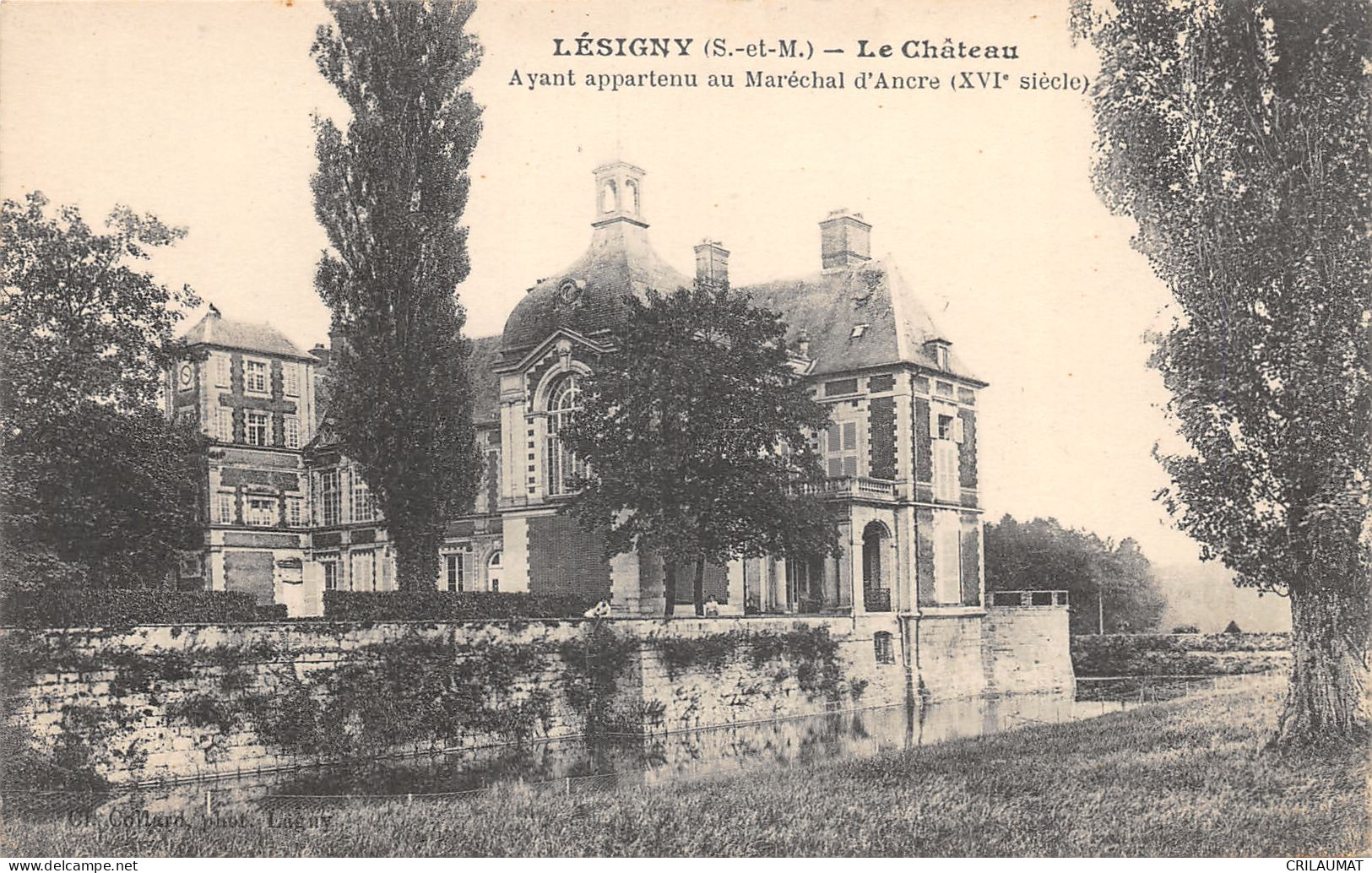 77-LESIGNY-LE CHATEAU-N 6010-E/0227 - Lesigny