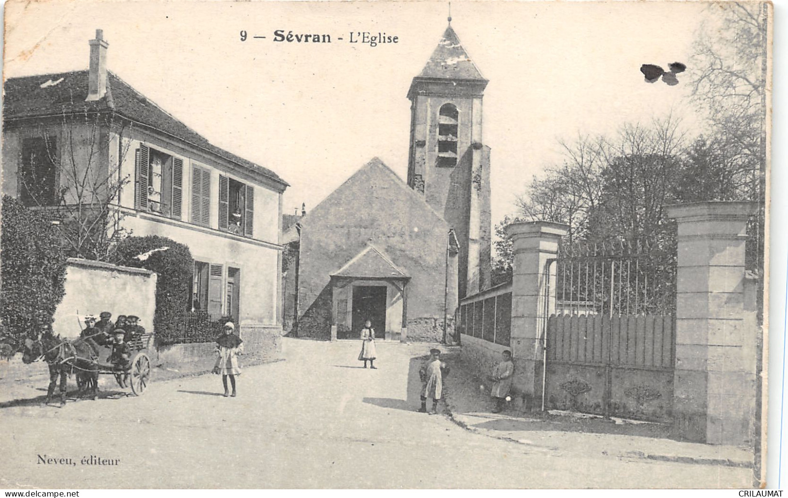 93-SEVRAN-L EGLISE-6011-N 6010-E/0039 - Sevran