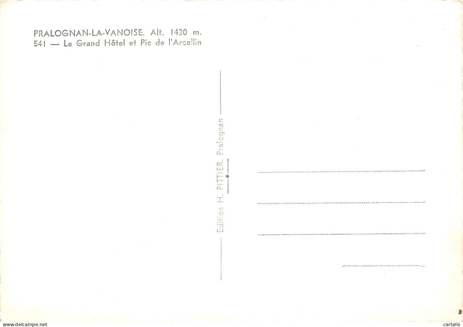 73-PRALOGNAN LA VANOISE-N°3747-D/0135 - Pralognan-la-Vanoise