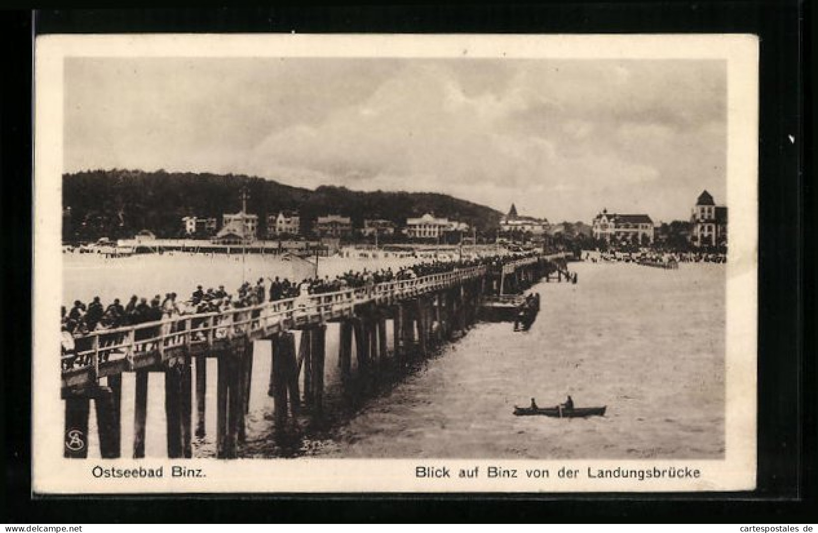AK Binz / Rügen, Blick Auf Binz Von Der Landungsbrücke  - Ruegen