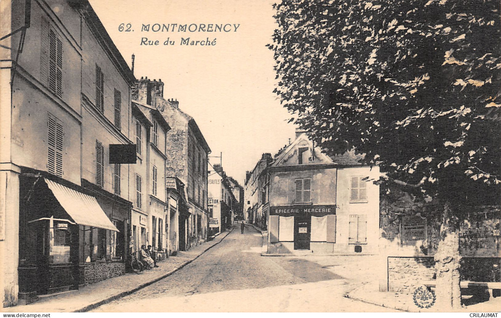 95-MONTMORENCY-RUE DU MARCHE-N 6010-G/0397 - Montmorency