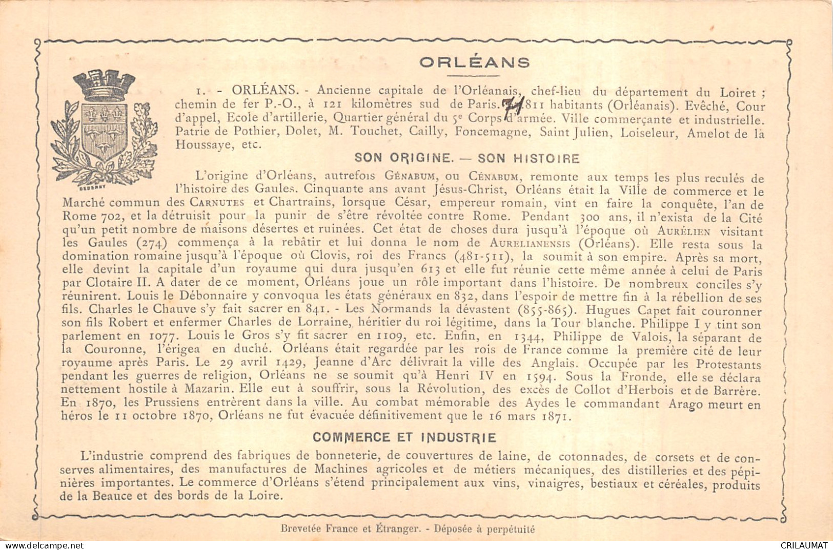 45-ORLEANS-N 6010-G/0183 - Orleans