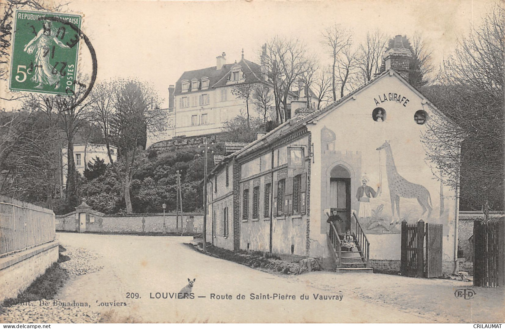 27-LOUVIERS-ROUTE DE SAINT PIERRE DU VAUVRAY-N 6010-F/0279 - Louviers