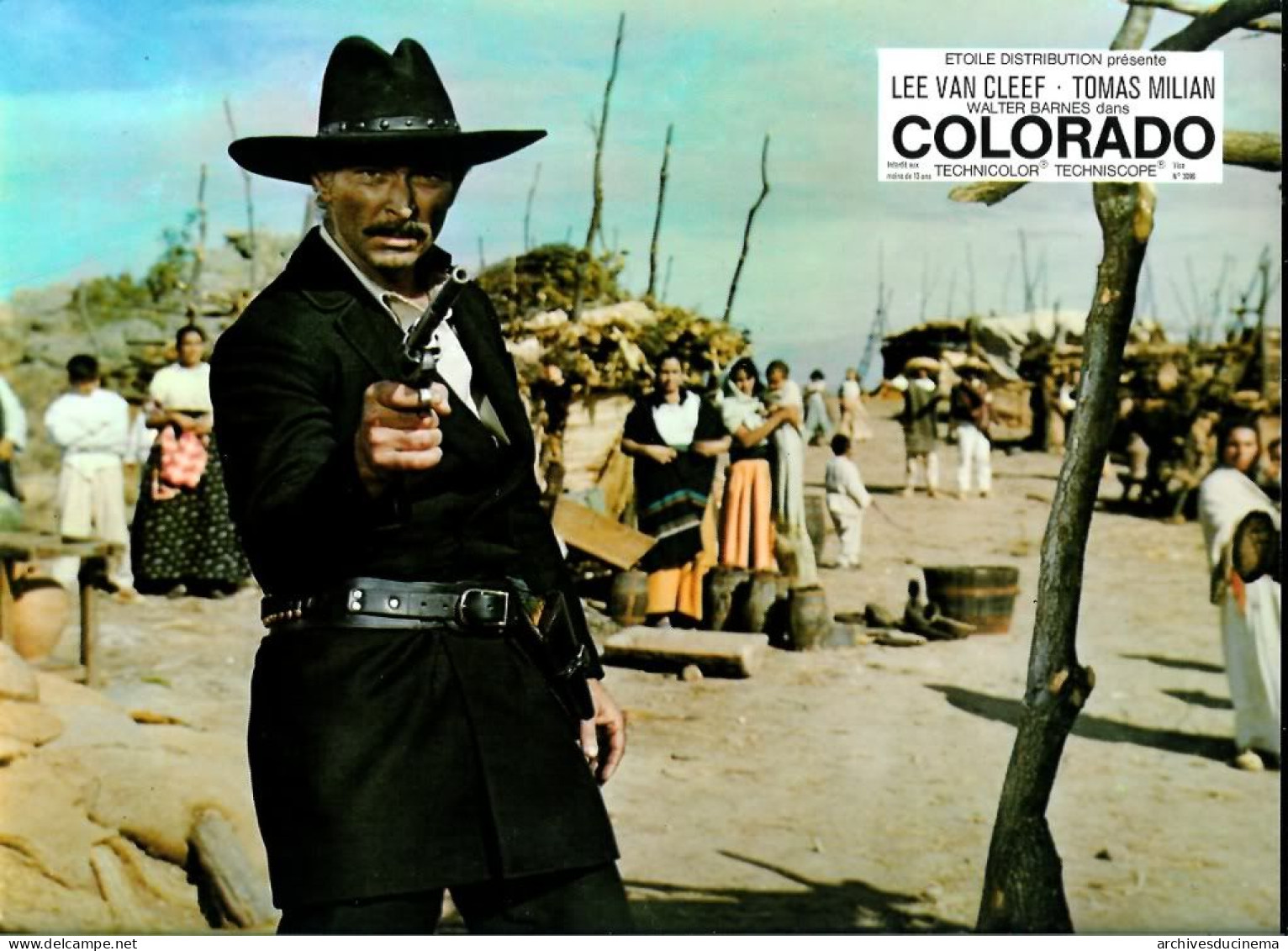 WESTERN ITALIEN LEE VAN CLEEF Tomas MILIAN Sergio SOLLIMA 20 Photos Exploitation  COLORADO - Fotos