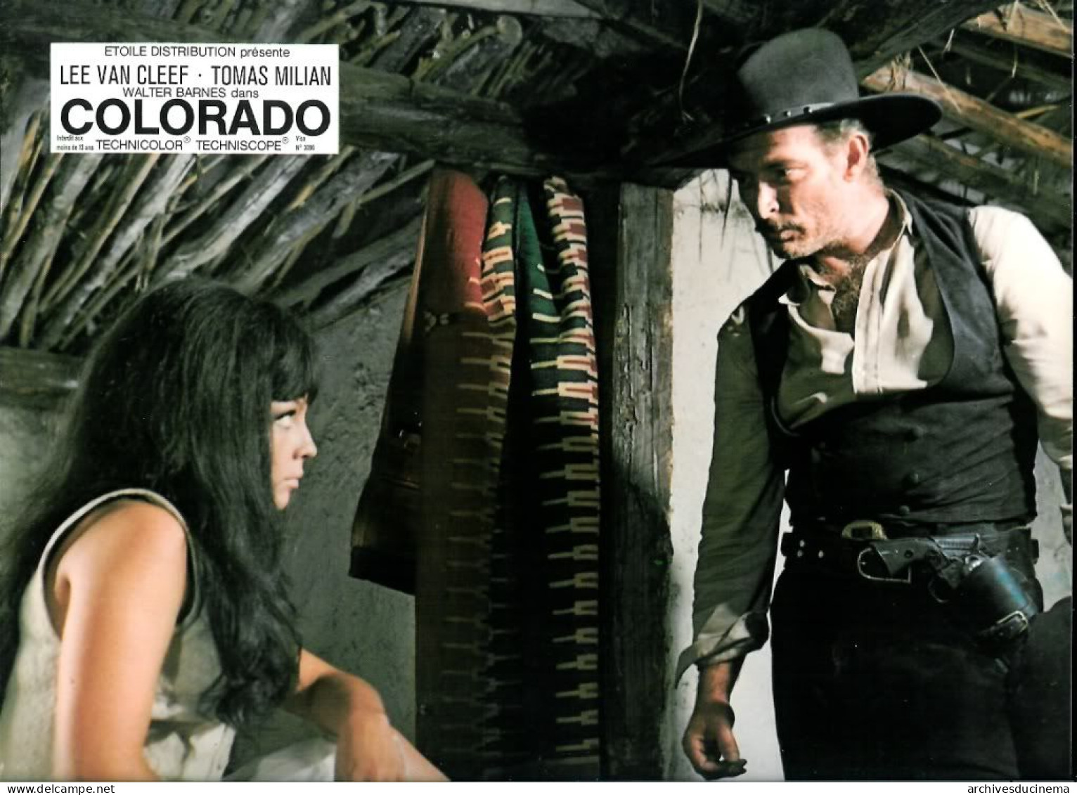 WESTERN ITALIEN LEE VAN CLEEF Tomas MILIAN Sergio SOLLIMA 20 Photos Exploitation  COLORADO - Photos