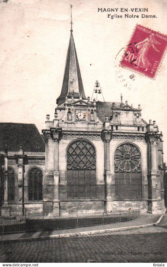 F 21461 MAGNY En VEXIN  Eglise Notre Dame   (95 ) - Magny En Vexin