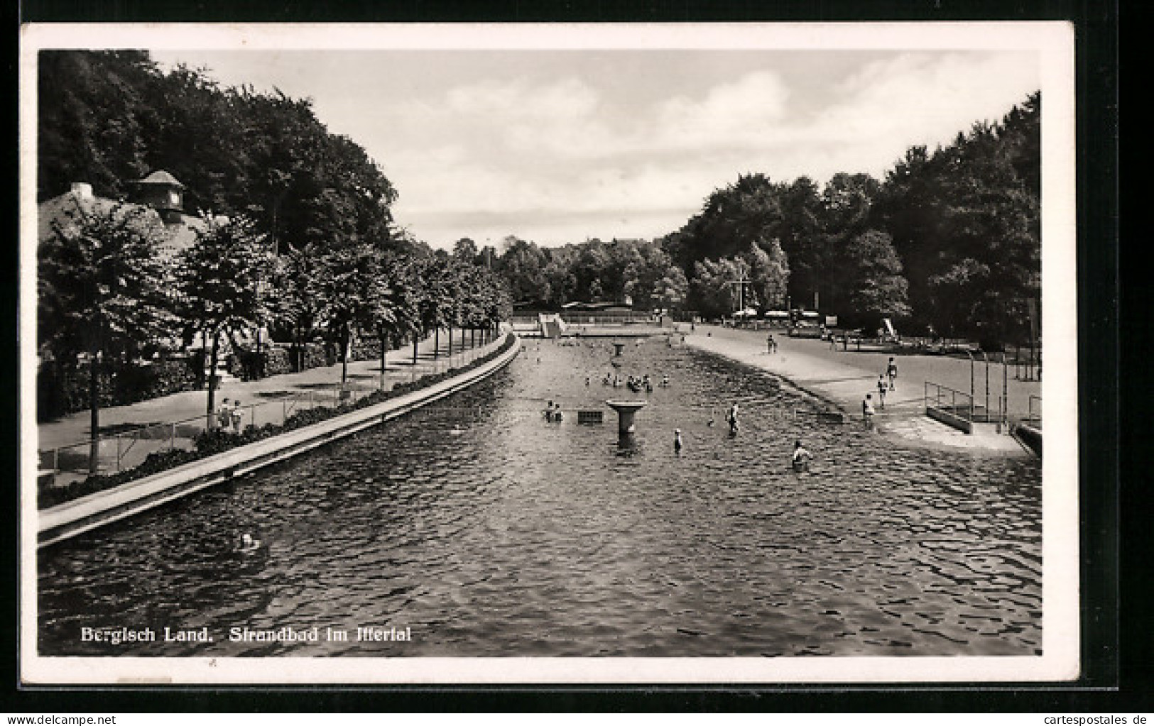 AK Solingen /Bergisch Land, Strandbad Im Ittertal  - Solingen