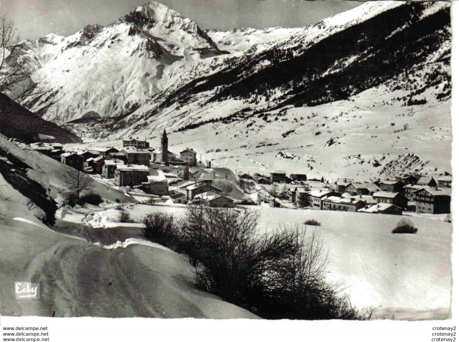 73 LANSLEVILLARD Entre Bonneval Et Modane N°4468 La Dent Parrachée Vue Générale VOIR DOS - Bonneval Sur Arc