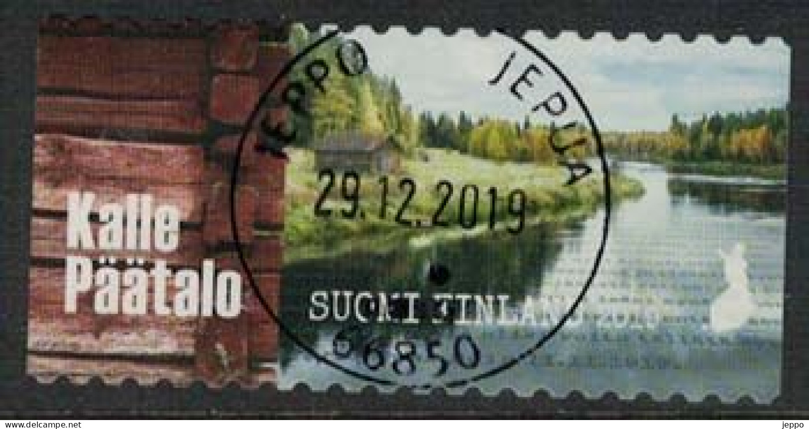 2019 Finland, Kalle Päätalo Author Fine Used. - Used Stamps