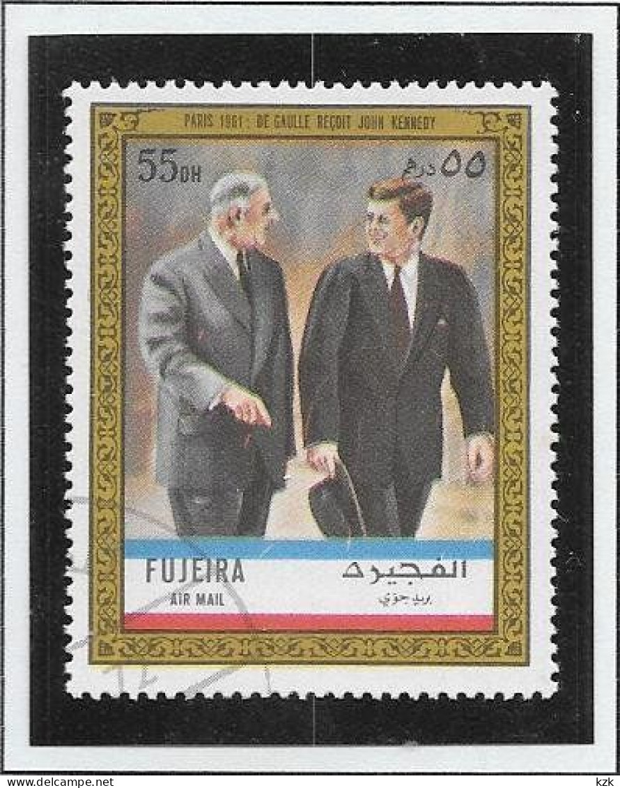 08	13  071	Émirats Arabes Unis – FUJEIRA - De Gaulle (General)