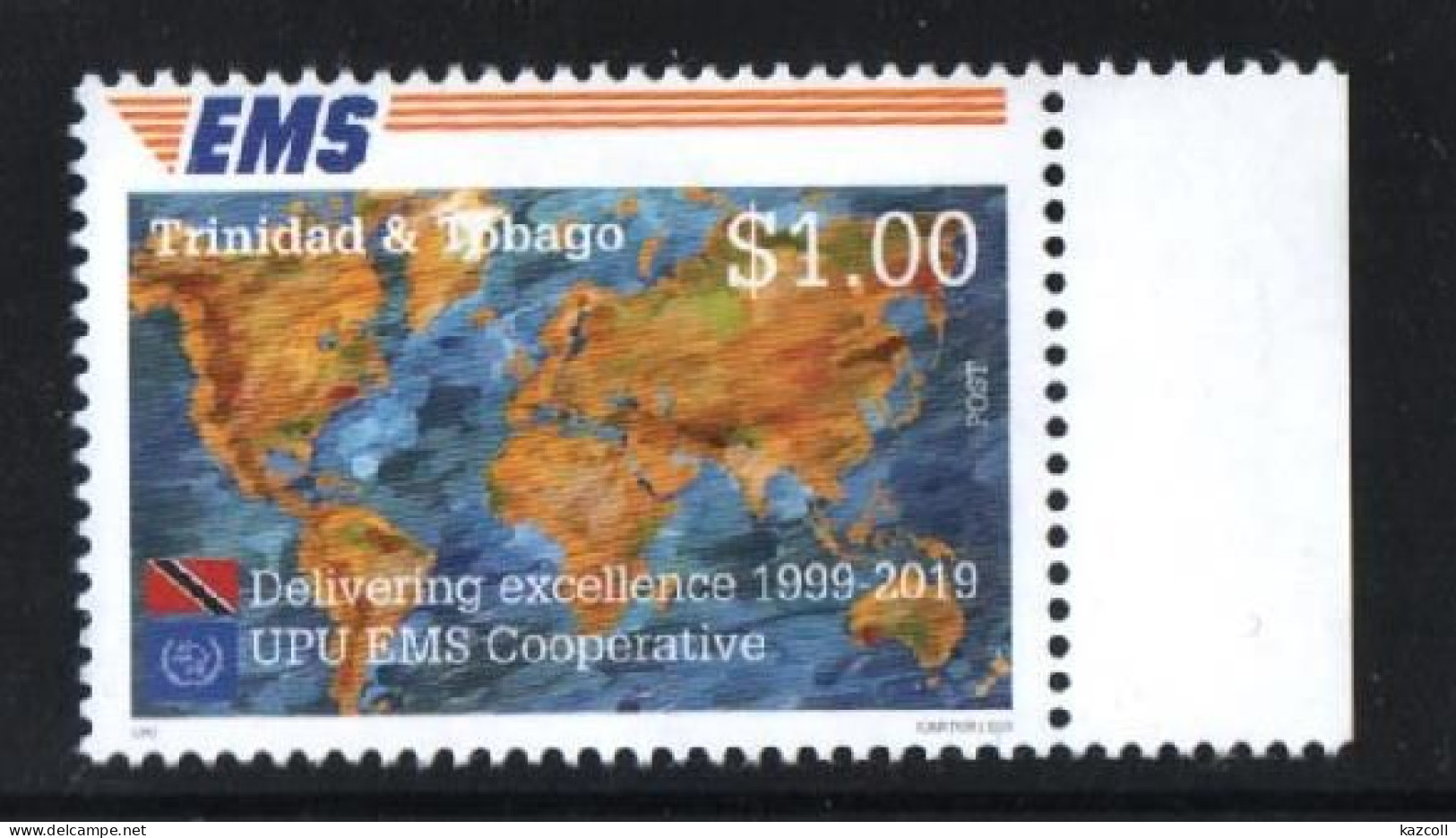 Trinidad & Tobago 2019. EMS 20 Years Global Joint   MNH - Trinidad Y Tobago (1962-...)