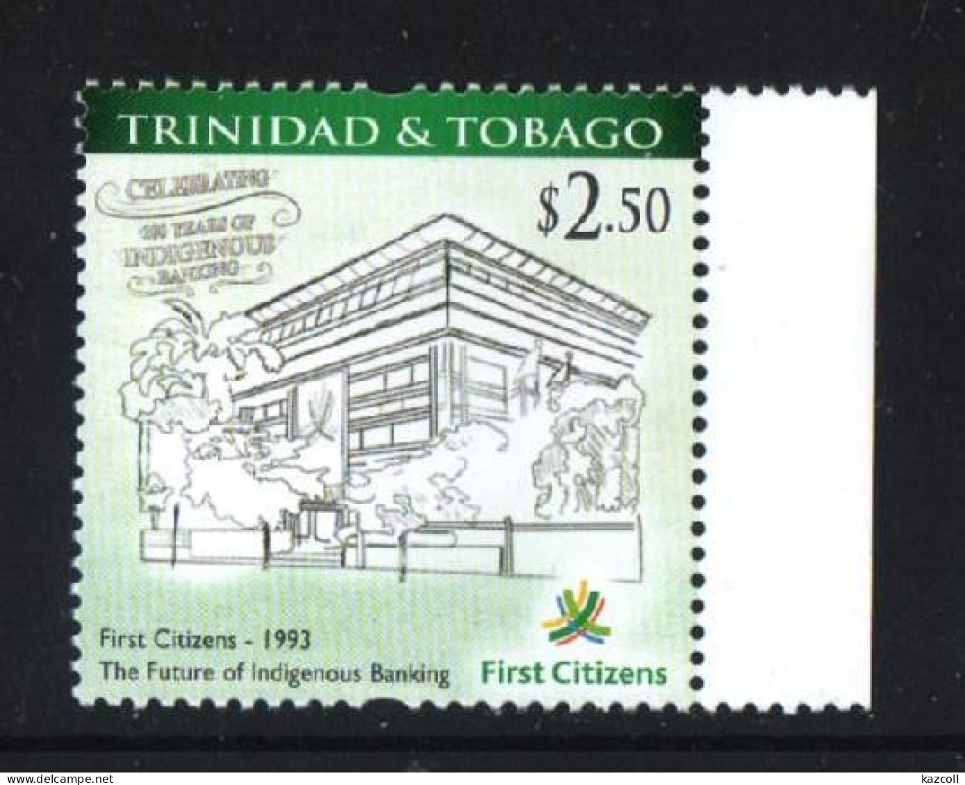 Trinidad & Tobago 2015. First Citizens Indigenous Bank Finance   MNH - Trinidad En Tobago (1962-...)