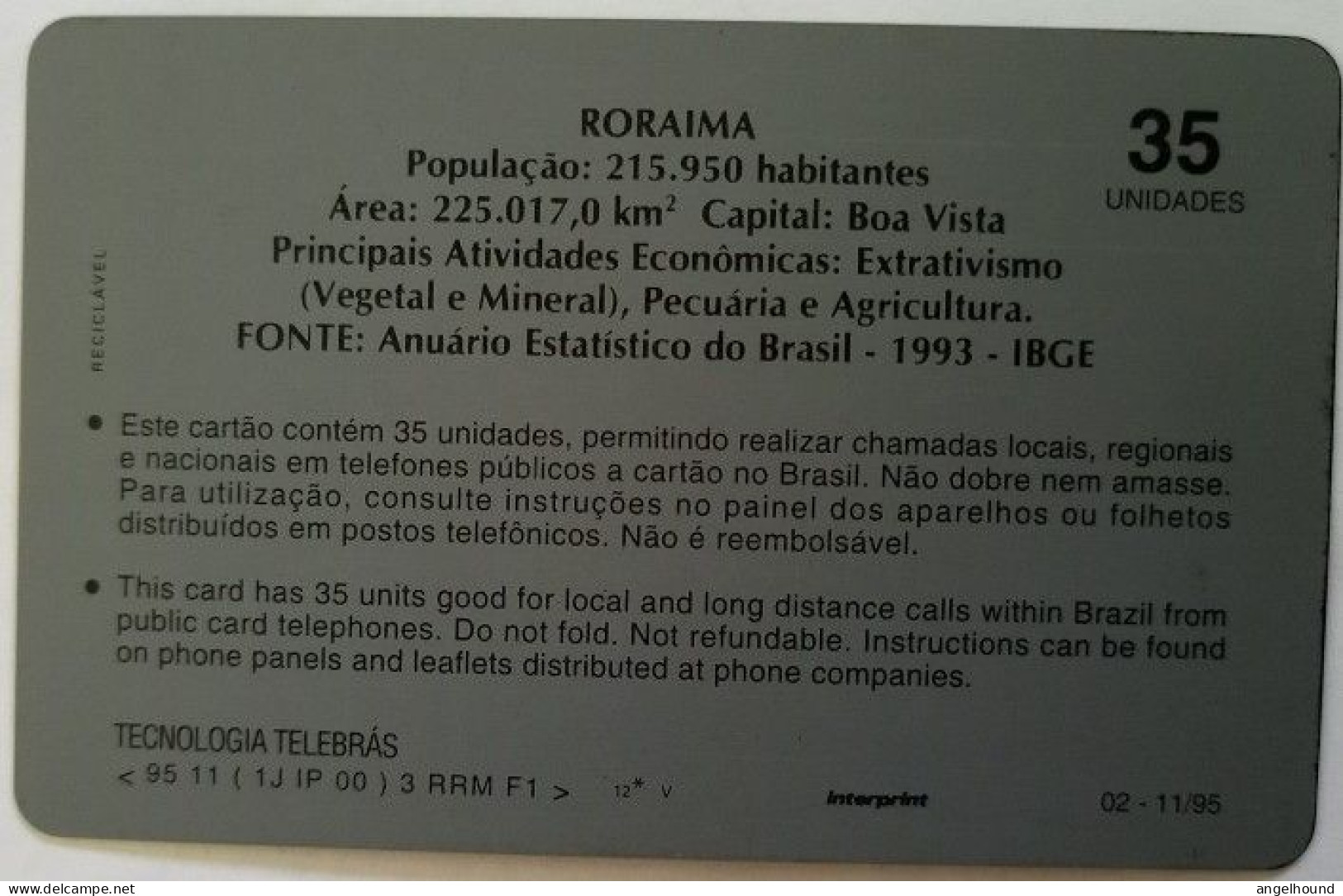 Brazil 35 Units - Roraima - Brésil