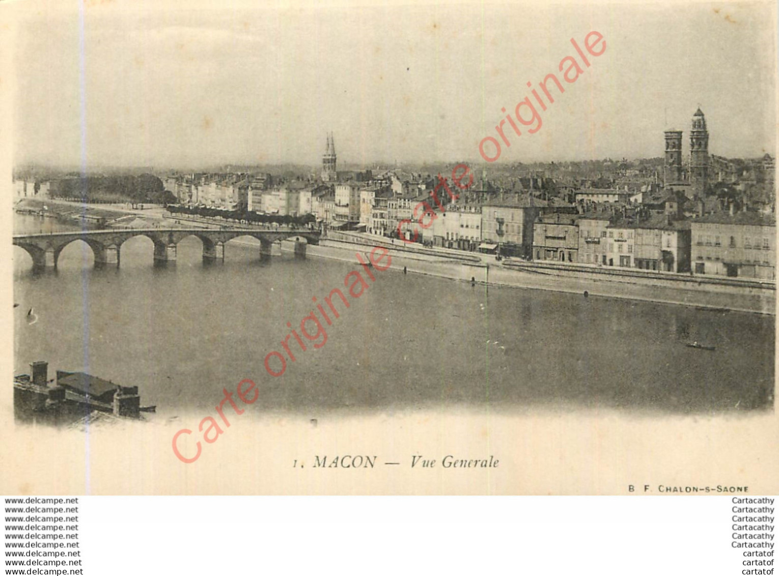 71.  MACON .  Vue Générale . - Macon