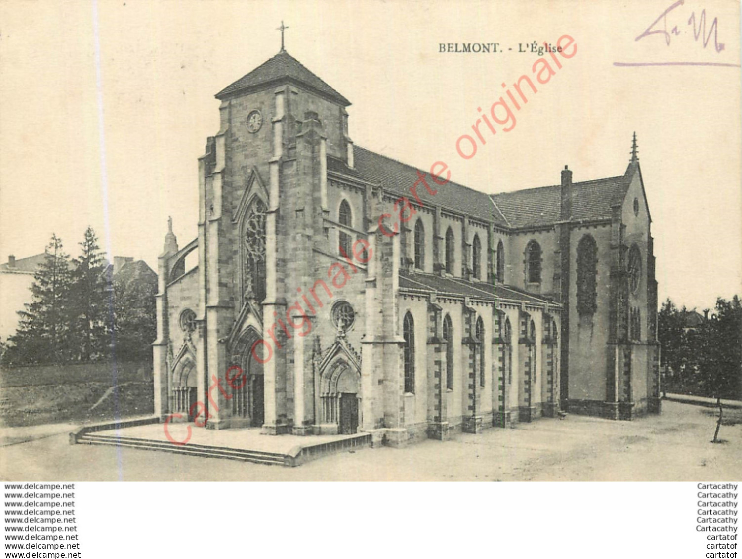 42.  BELMONT (de La Loire) . L'Eglise . - Belmont De La Loire