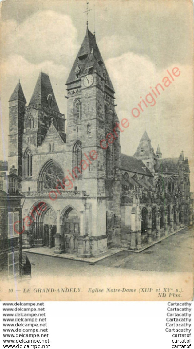 27.  LE GRAND ANDELY .  Eglise Notre-Dame . - Les Andelys