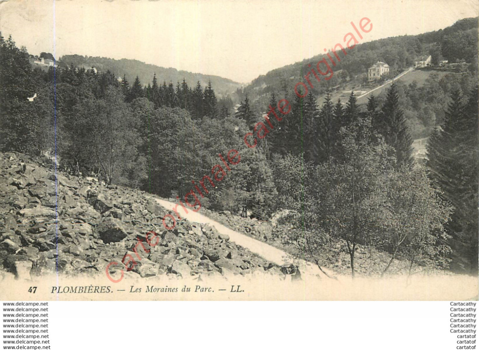 88. PLOMBIERES .  Les Moraines Du Parc . - Plombieres Les Bains