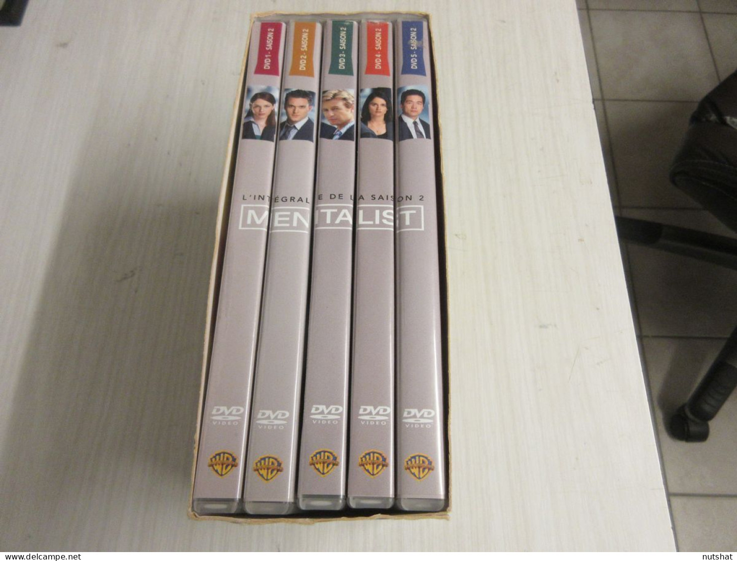 DVD SERIE TV MENTALIST INTEGRALE SAISON 2 Simon BAKER 2009 1040mn + Bonus - TV-Serien