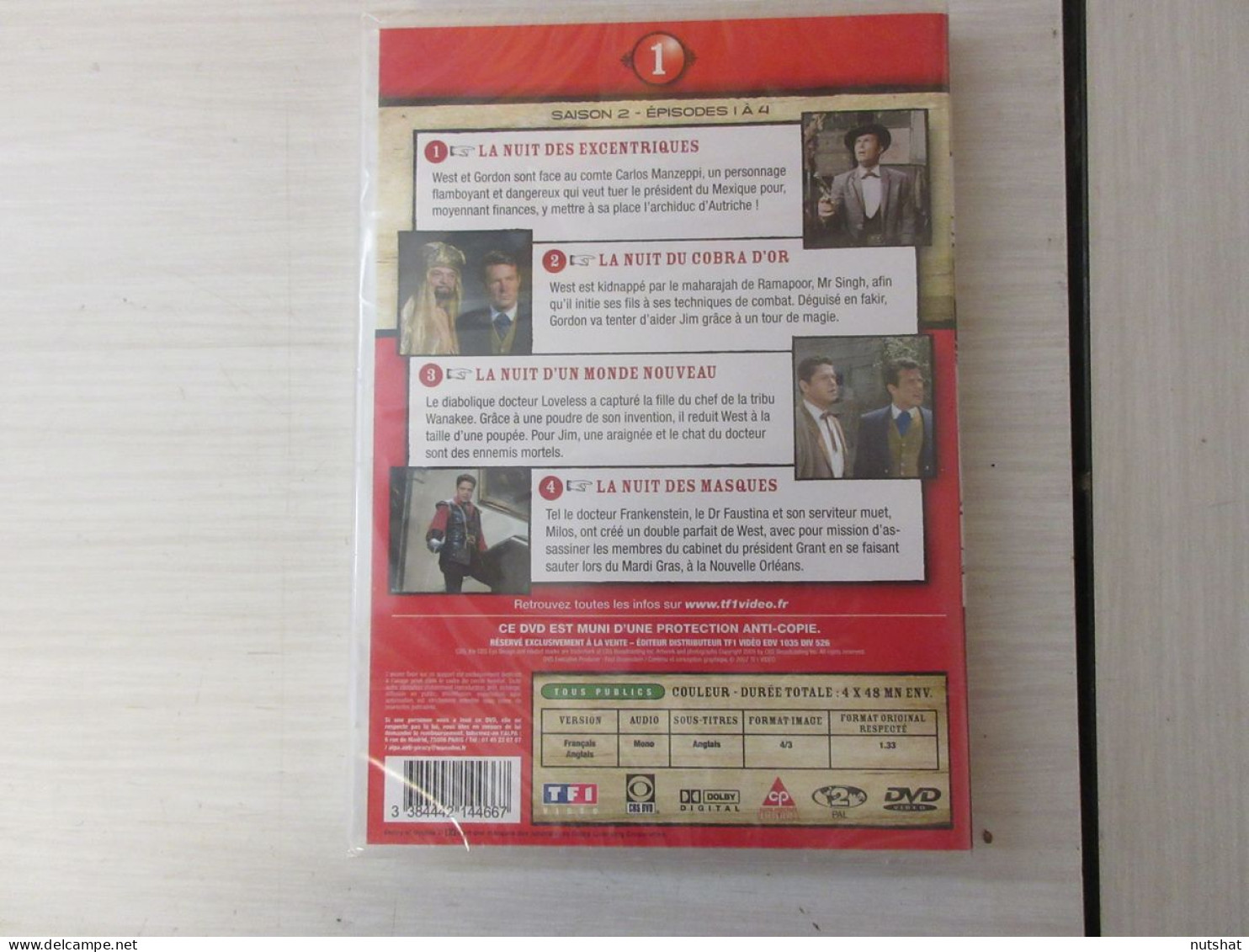 DVD SERIE TV Les MYSTERES De L'OUEST 2007 Saison 2 Episodes 1 A 4 4x48mn       - Séries Et Programmes TV