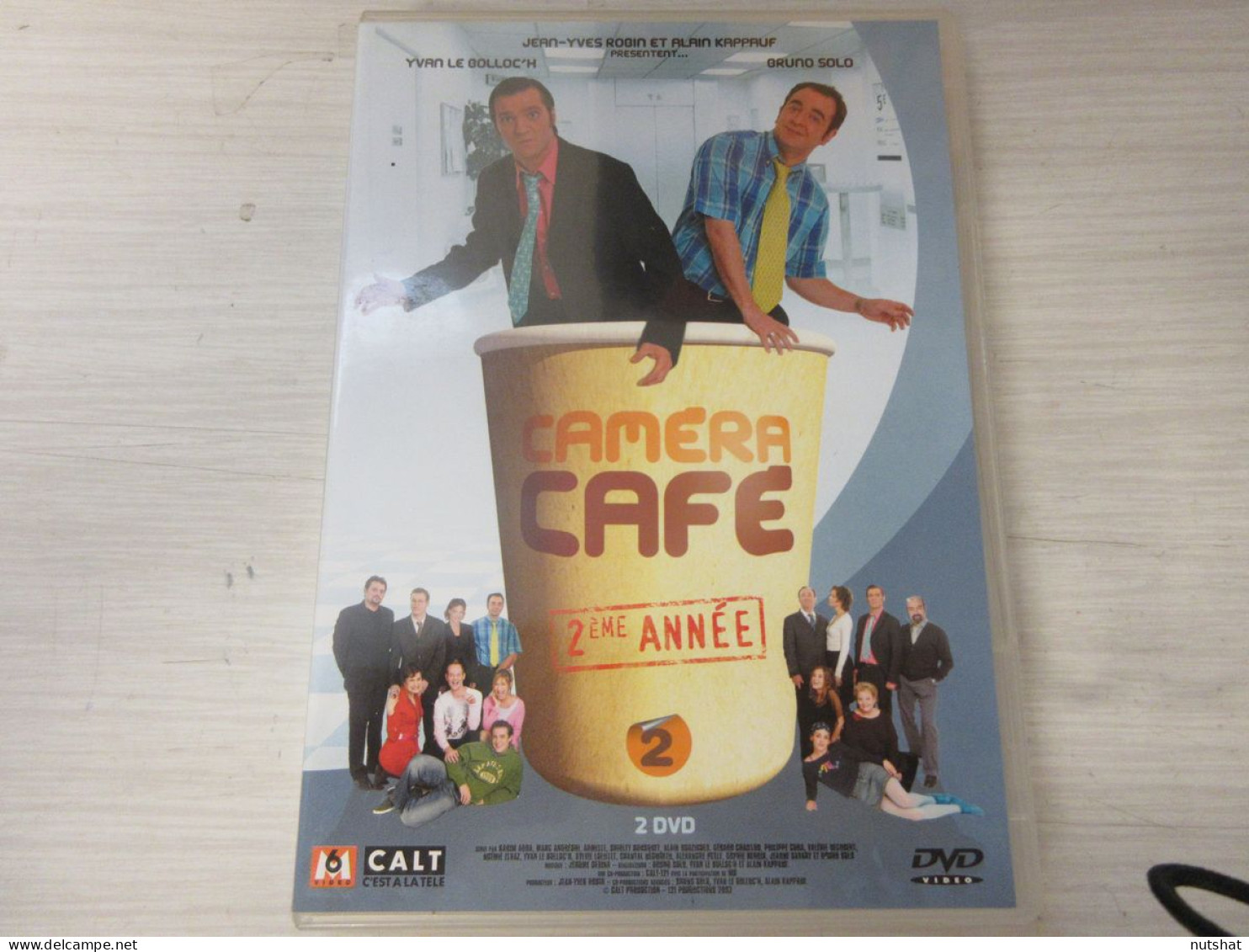 DVD SERIE TV CAMERA CAFE 2eme ANNEE Bruno SOLO Yvan Le BOLLOC'H 2xDVD 2002  - TV-Reeksen En Programma's