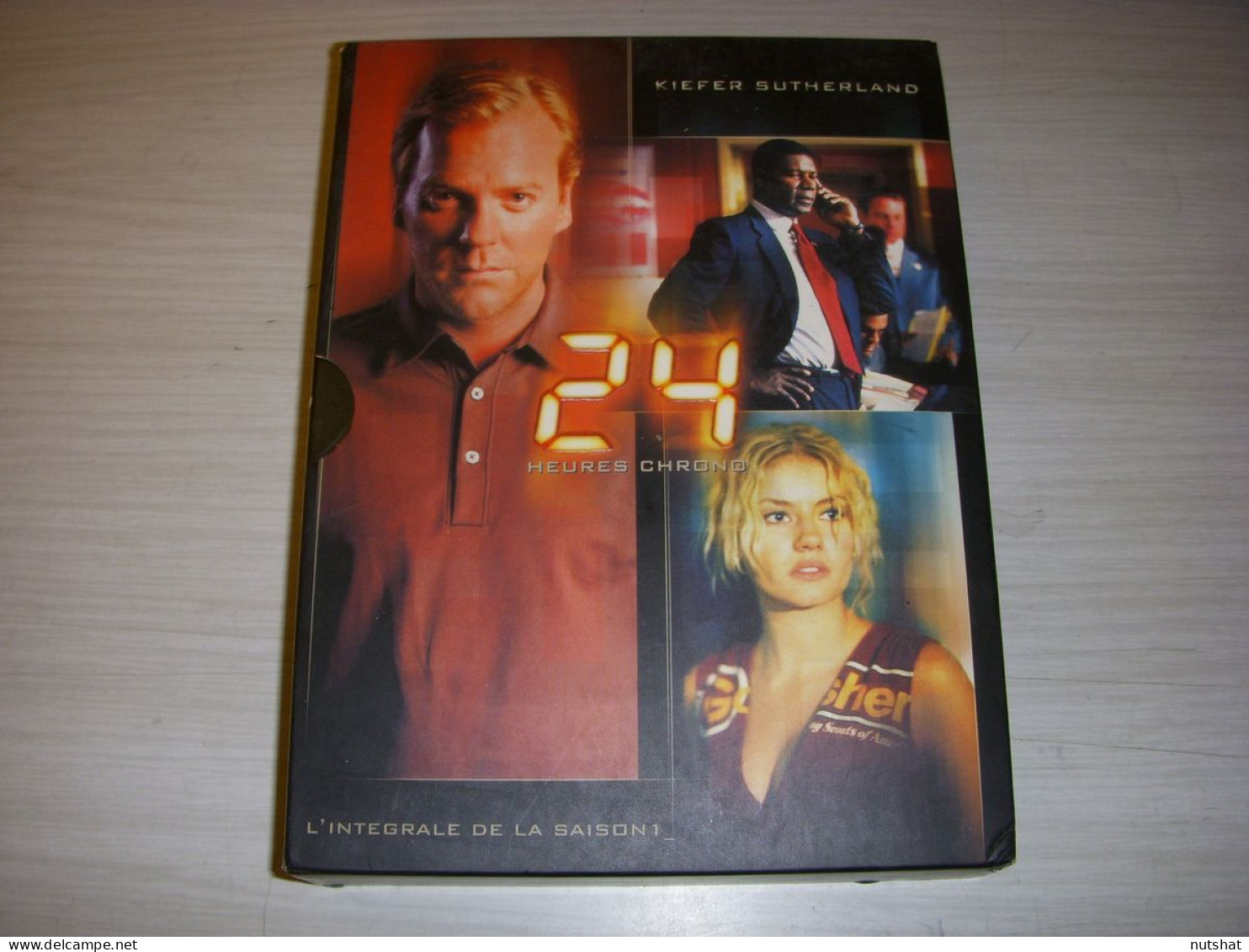 DVD SERIE TV 24 HEURES CHRONO SAISON 1 INTEGRAL 6 DVD Kiefer SUTHERLAND 2002 18h - TV-Reeksen En Programma's
