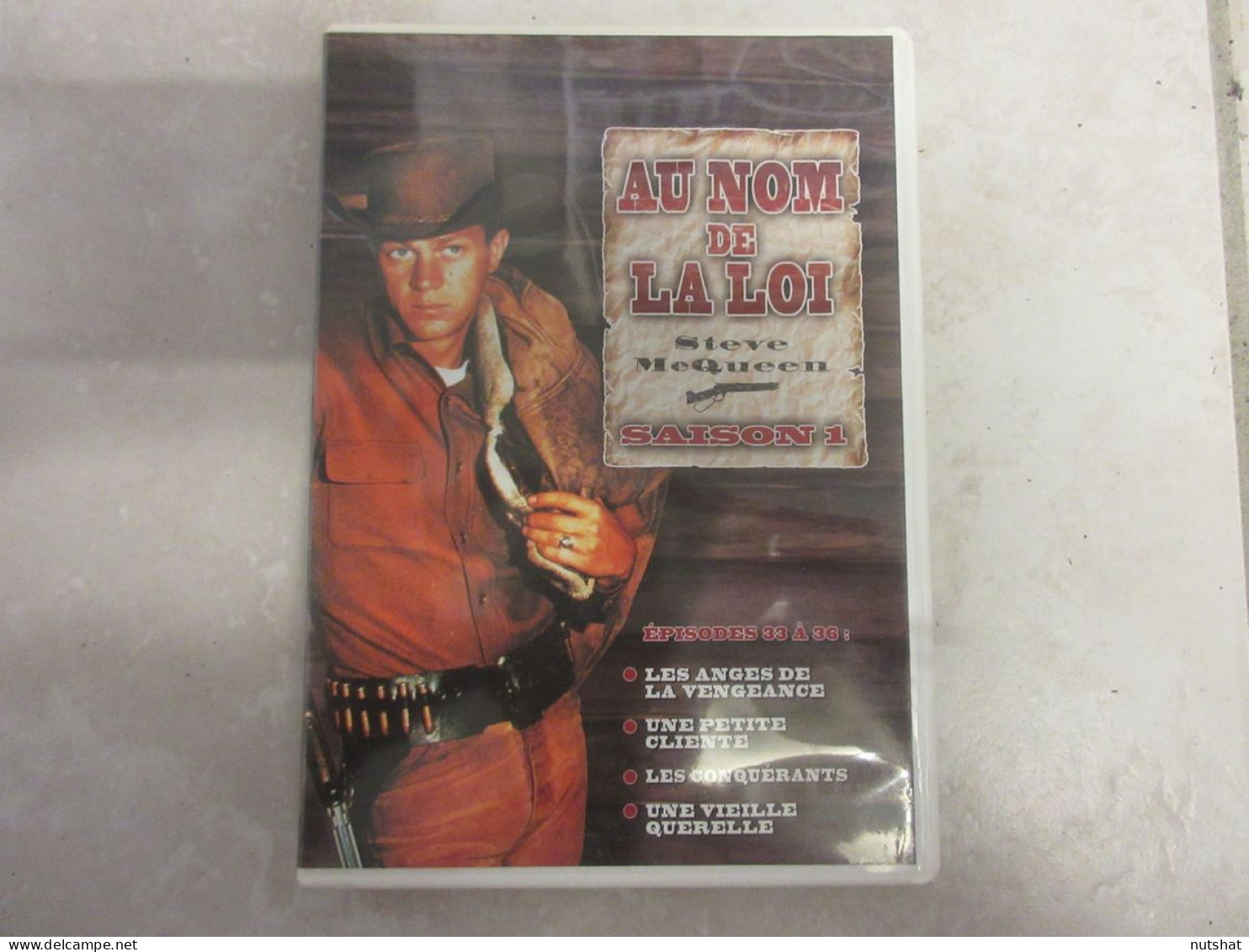 DVD SERIE TV Au NOM De La LOI Steve Mc QUEEN Episodes 33 A 36 NOIR Et BLANC - TV Shows & Series