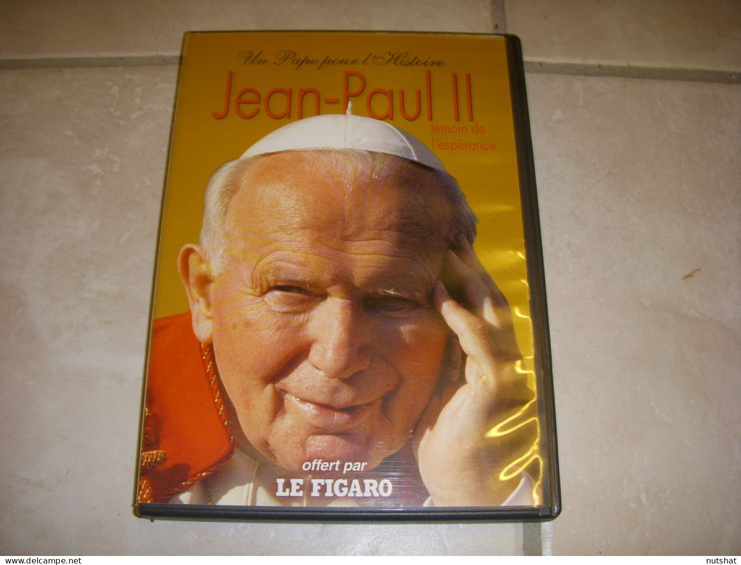 DVD DOCUMENTAIRE JEAN PAUL II Un PAPE Pour L'HISTOIRE 2001 2h - Documentary