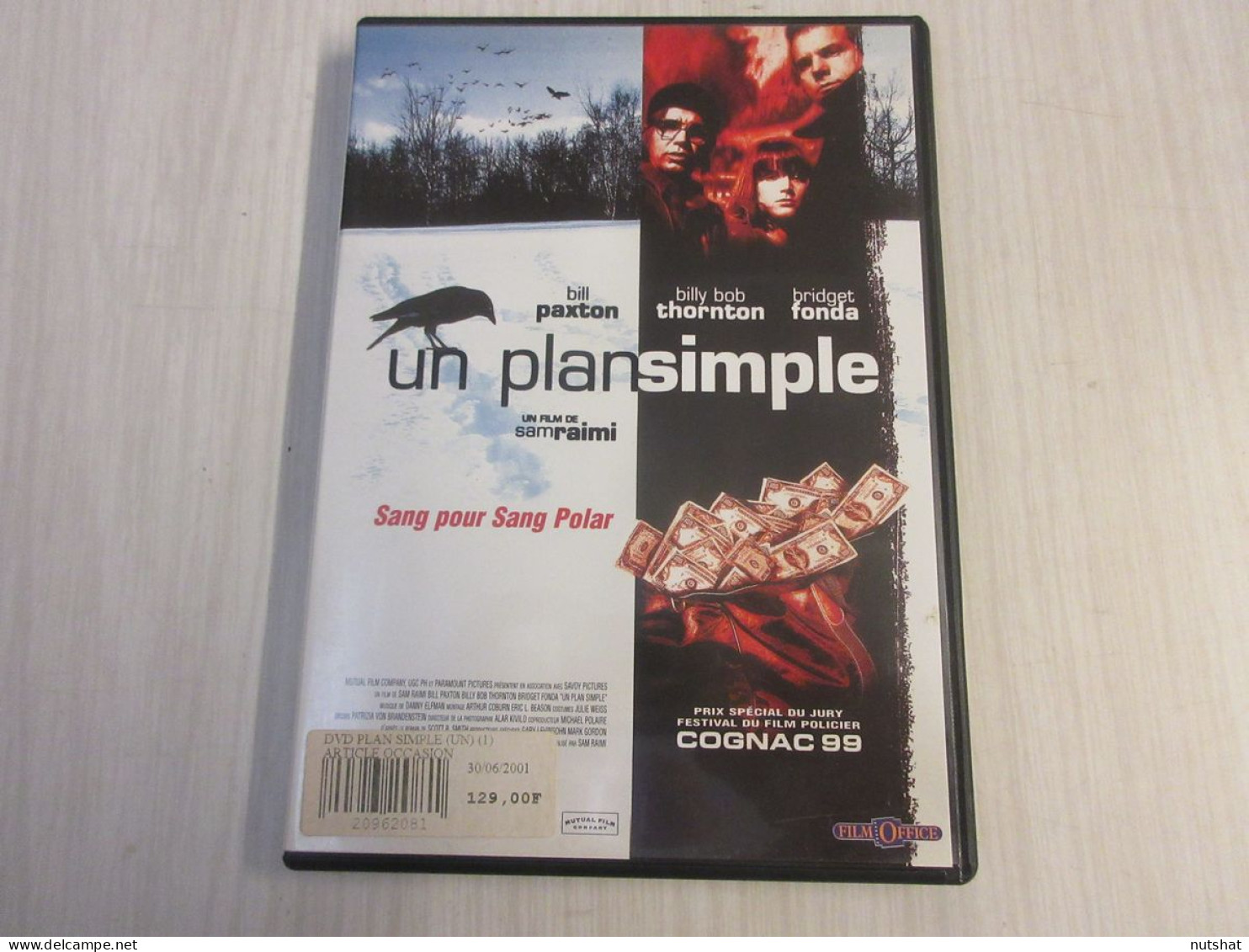 DVD CINEMA Un PLAN SIMPLE Bill PAXTON Bridget FONDA 1998 120mn + Bonus           - Politie & Thriller