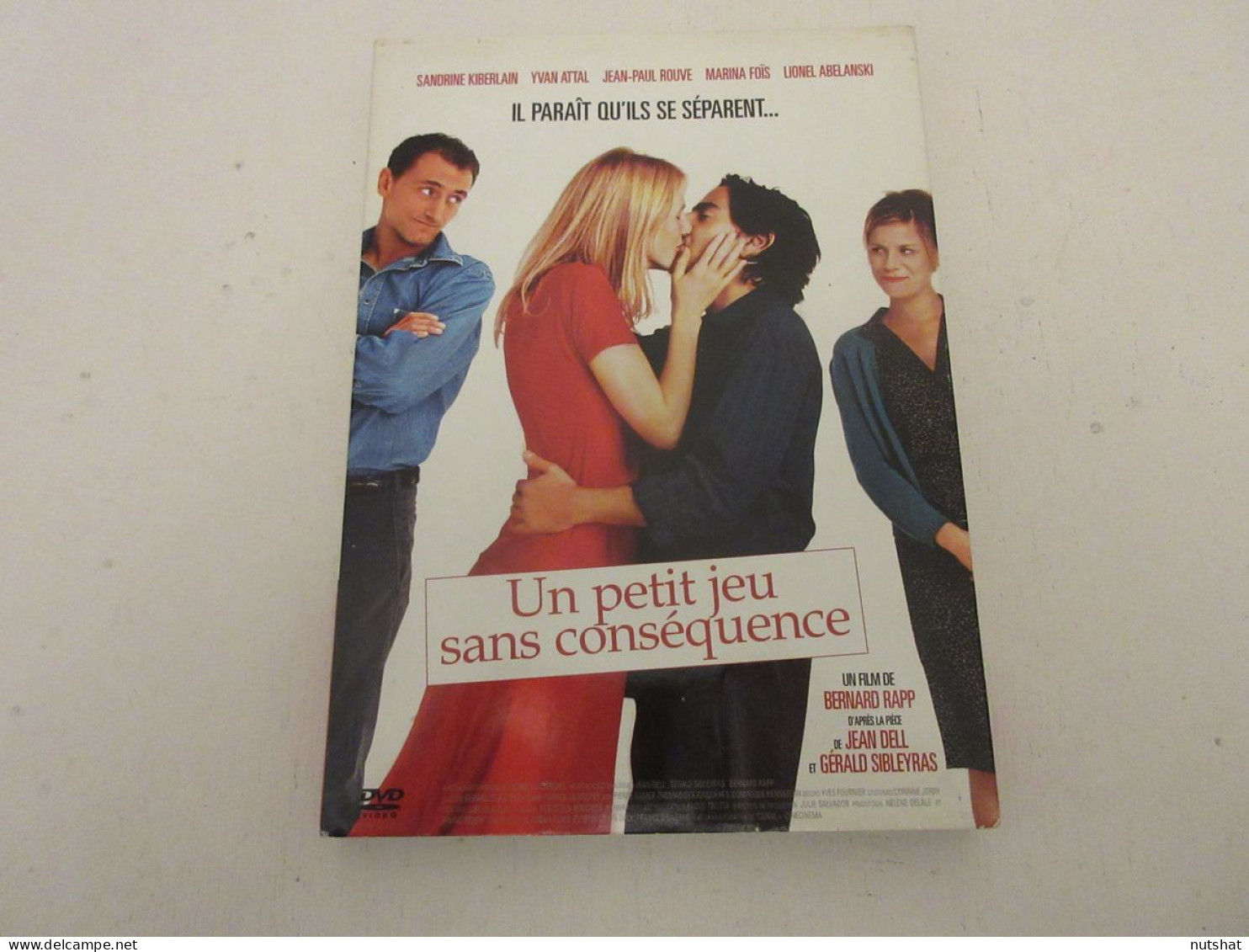 DVD CINEMA Un PETIT JEU SANS CONSEQUENCE KIBERLAIN ATTAL ROUVE FOIS 2004 88mn    - Komedie