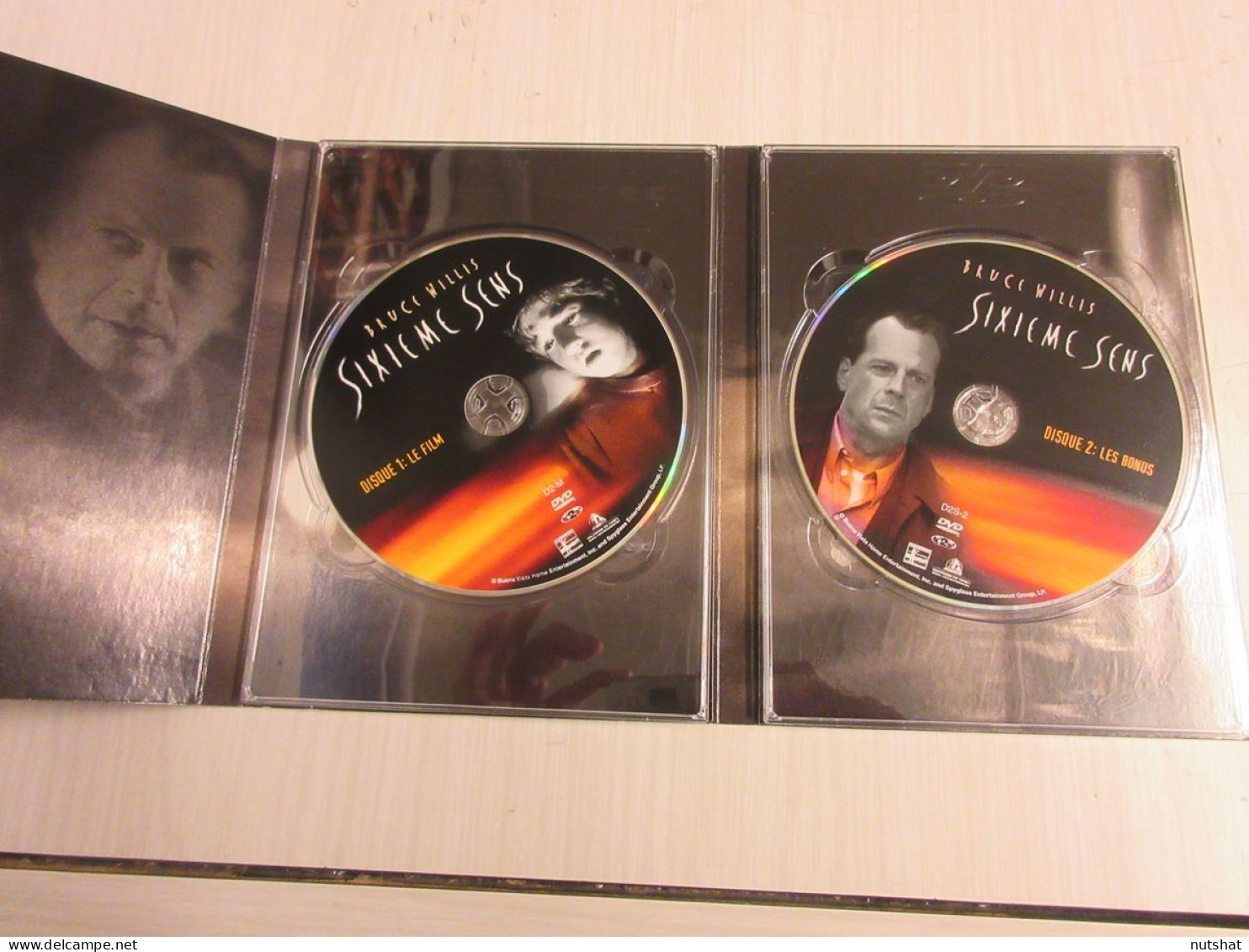 DVD CINEMA SIXIEME SENS Bruce WIILIS Edition Collector 2DVD 1999 107mn + Bonus   - Drame