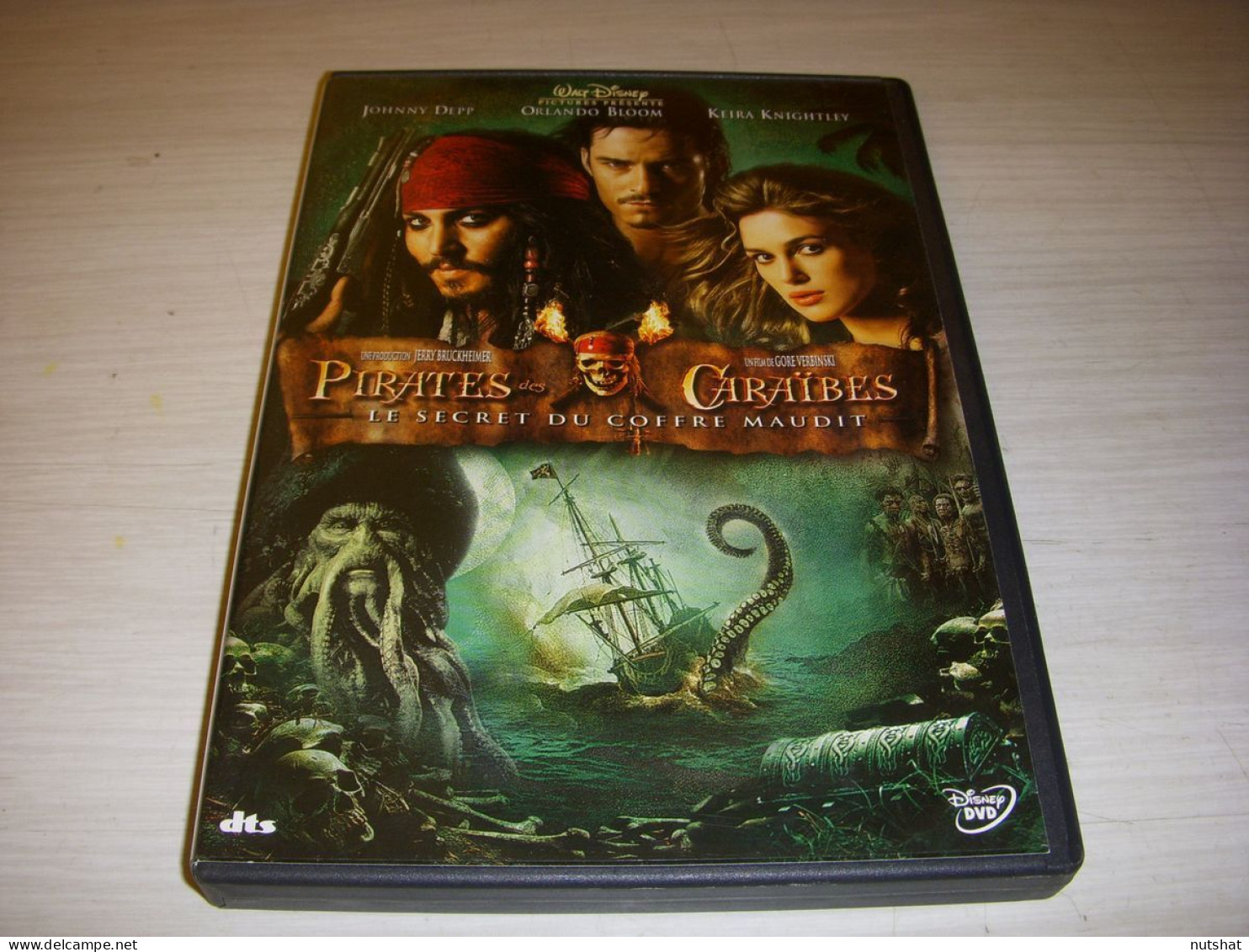 DVD CINEMA PIRATES Des CARAIBES Le SECRET Du COFFRE MAUDIT Johnny DEPP - Action, Adventure
