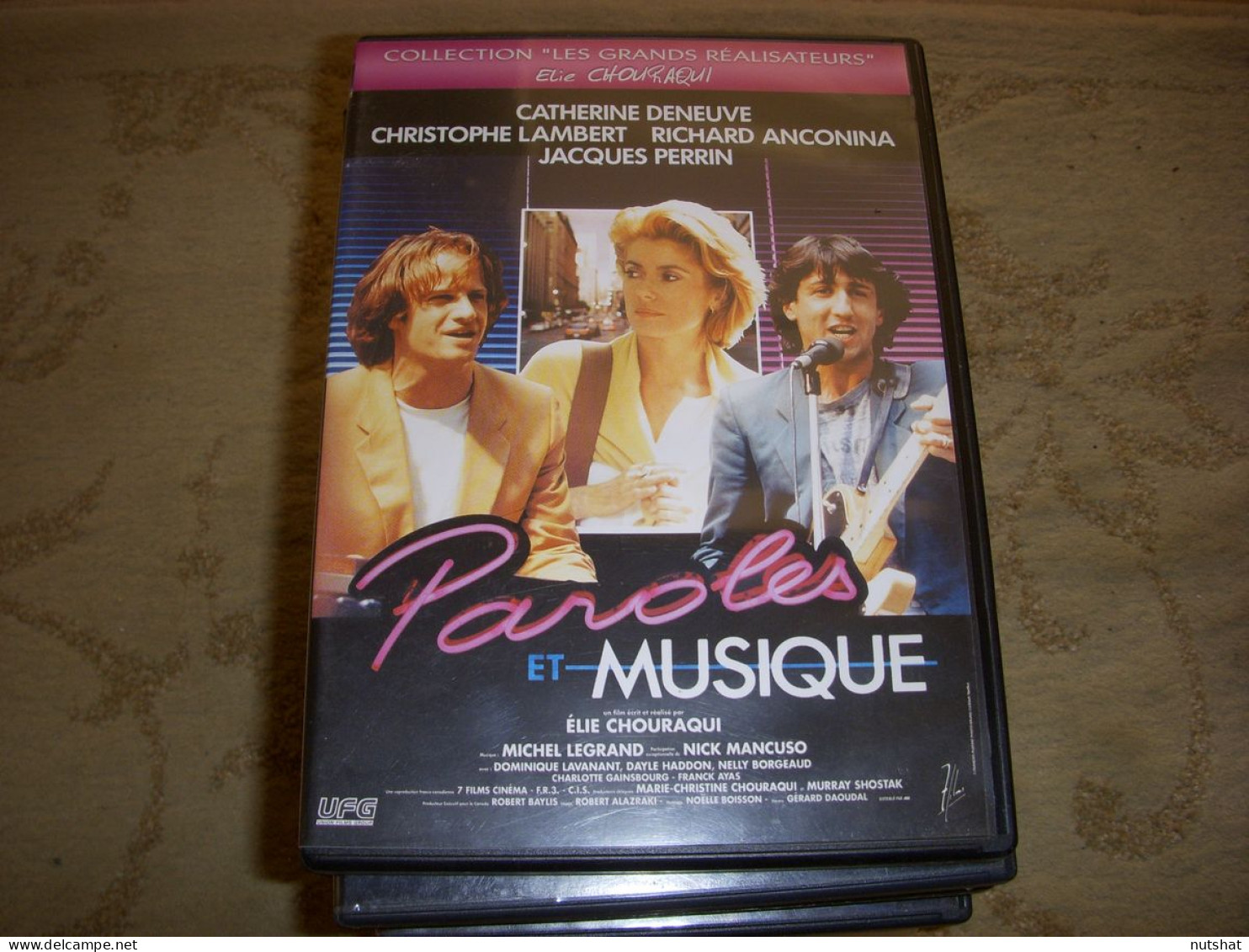 DVD CINEMA PAROLES Et MUSIQUES DENEUVE LAMBERT 1984 104mn + Bonus - Autres & Non Classés