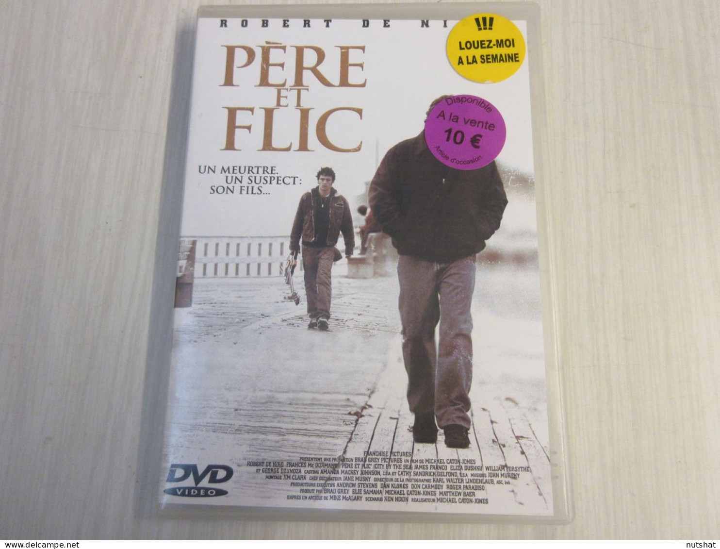 DVD CINEMA PERE Et FLIC - CITY By The SEA Robert De NIRO 2001 112mn + Bonus      - Policiers