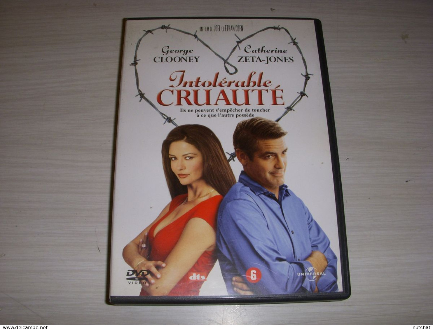 DVD CINEMA INTOLERABLE CRUAUTE ZETA-JONES CLOONEY 2003 95mn + Bonus - Altri & Non Classificati