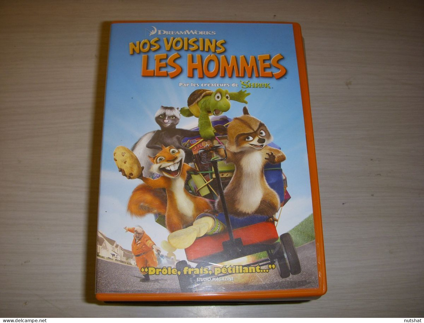 DVD CINEMA DREAMWORKS Nos VOISINS Les HOMMES 2007 120mn + Bonus - Animation