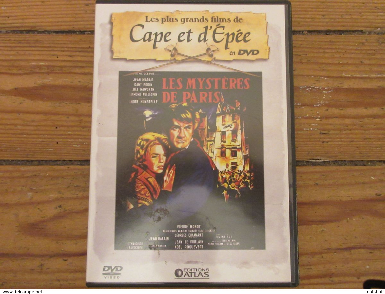 DVD CINEMA CAPE Et EPEE Les MYSTERES De PARIS Jean MARAIS 2005 100mn Francais - TV-Reeksen En Programma's