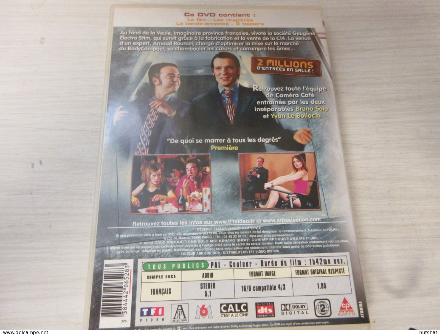 DVD CINEMA CAMERA CAFE ESPACE DETENTE Bruno SOLO Yvan Le BOLLOC'H 2004      - TV-Serien