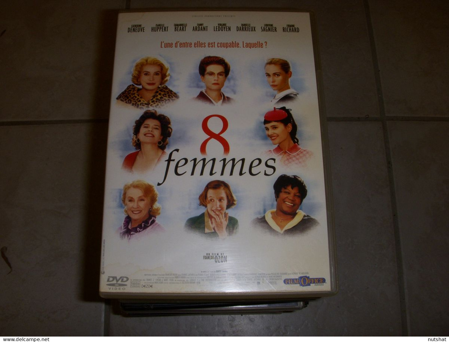 DVD CINEMA 8 FEMMES DENEUVE HUPPERT BEART ARDANT LEDOYEN 2002 106mn + Bonus - Cómedia