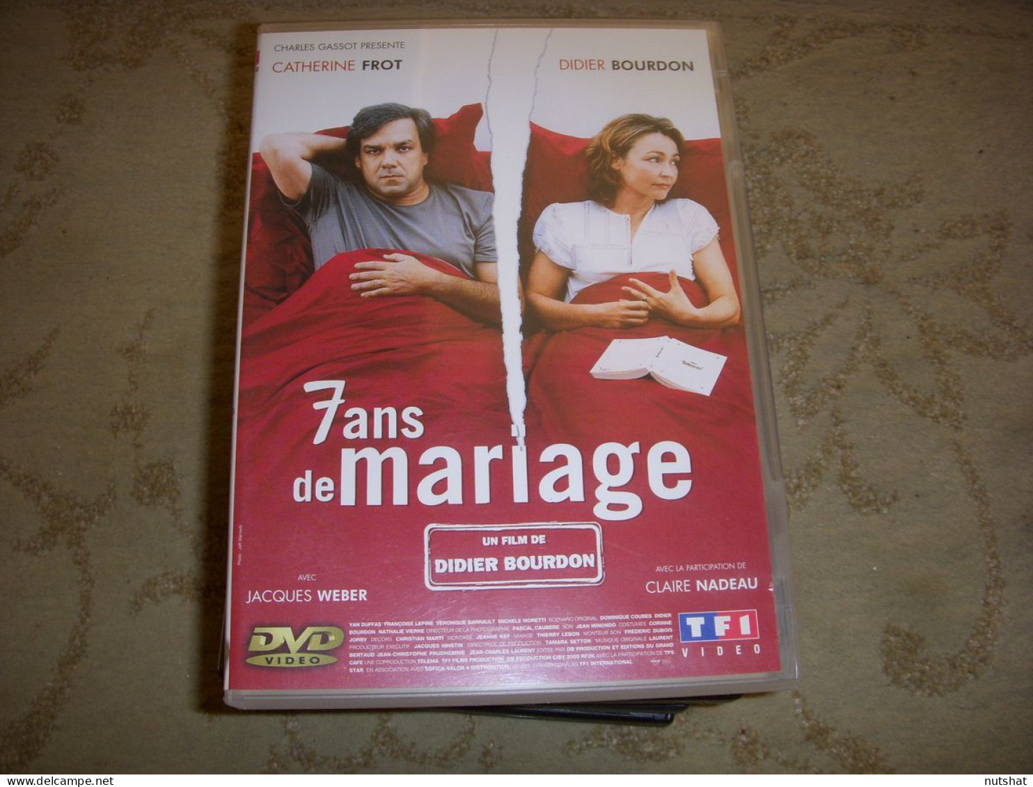 DVD CINEMA 7 ANS De MARIAGE Didier BOURDON Catherine FROT 2003 93mn - Otros & Sin Clasificación