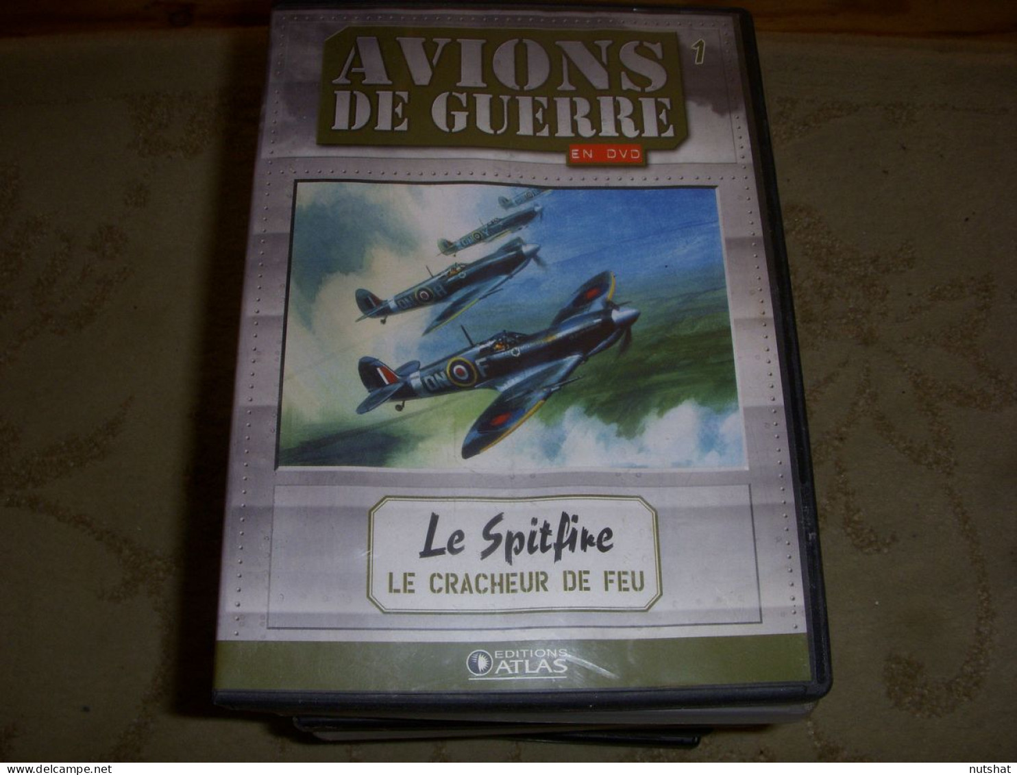 DVD AVIONS De GUERRE LE SPITFIRE Ed ATLAS 2008 69mn - Altri & Non Classificati