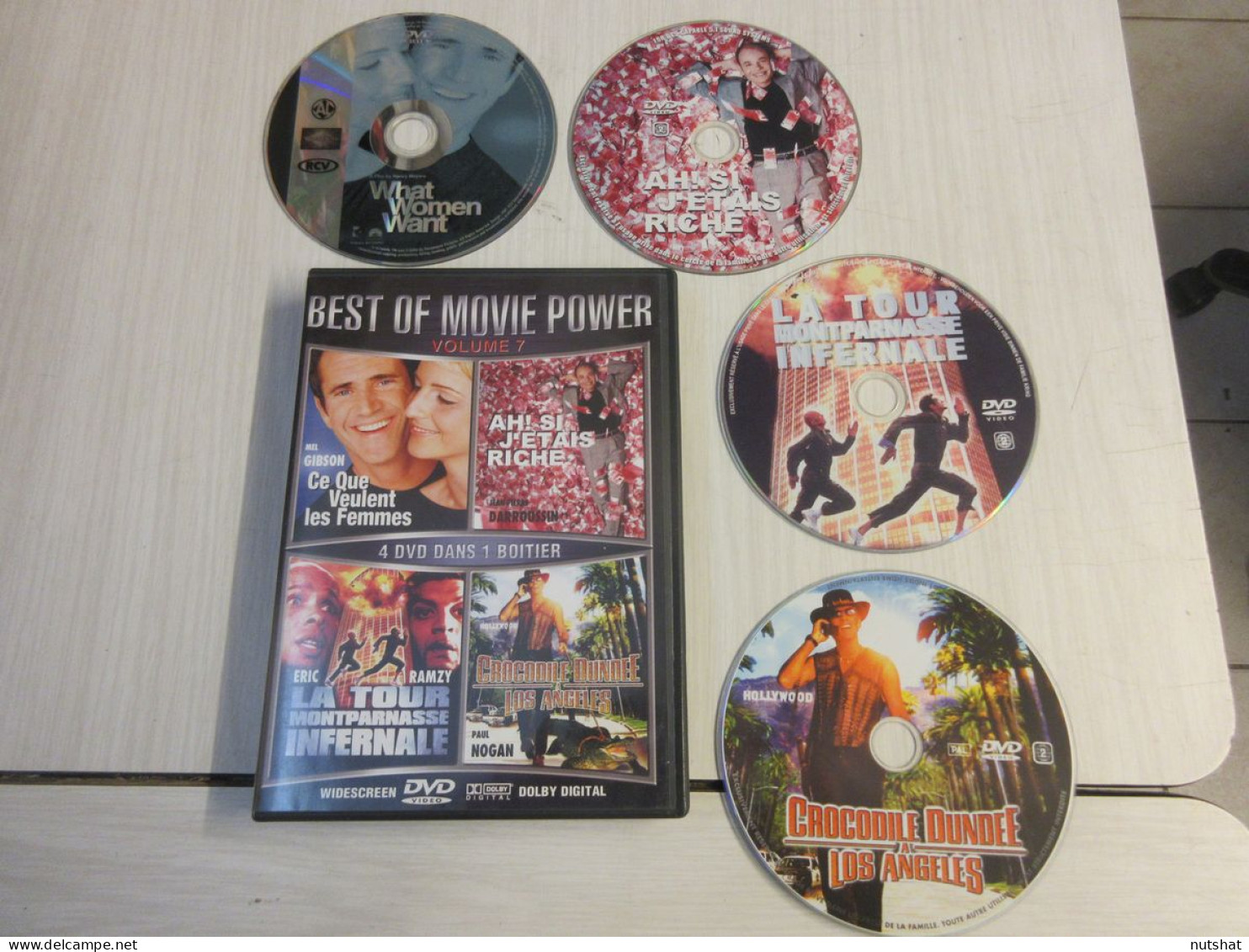 DVD CINEMA 4 DVD CE QUE VEULENT LES FEMMES - AH! SI J'ETAIS RICHE                - Konvolute