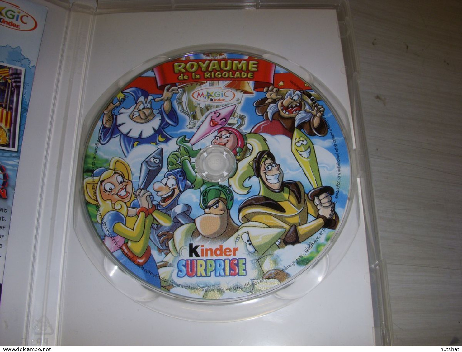 DVD ANIMATION KINDER SURPRISE PRESENTE : ROYAUME De La RIGOLADE 2004 - Dessin Animé